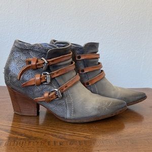 A.S. 98 Leather Moto Booties
